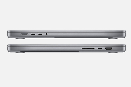Ноутбук 16,2" Apple MacBook Pro 16 A2485, Космический серый, M1 Max with 10-core CPU and 24-core GPU, 32Гб/2048Гб, macOS Monterey