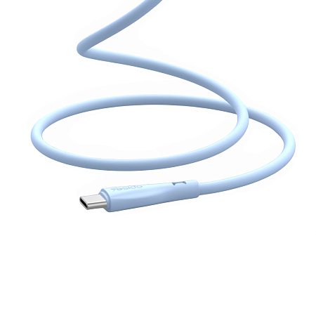 Yesido Cable Liquid Silicone Series USB-A to Lightning 18W 1m, Blue