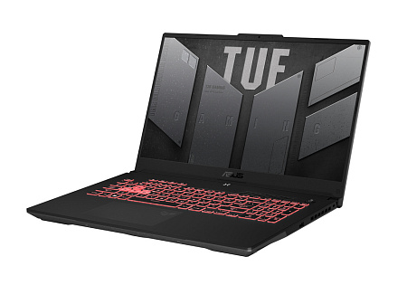 Игровой ноутбук 17,3" ASUS TUF Gaming A17 FA707RM, Jaeger Gray, AMD Ryzen 7 6800H, 16Гб/512Гб, Без ОС