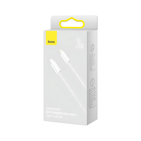 Baseus Cable Type-C to Lightning 20W 1m, Dynamic Series, White