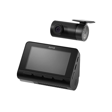 70Mai Smart Dash Cam A800SE-1 4K  + Rear Camera, Black