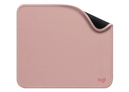 Mouse Pad Logitech Studio Series, 230 x 200 x 2mm, Nylon + Polyester, 73g., Darker Rose
