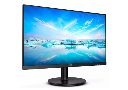 21.5" PHILIPS 221V8, Black, VA, 1920x1080, 75Hz, 5ms, 250cd, MegaDCR, HDMI+D-Sub+AudioOut