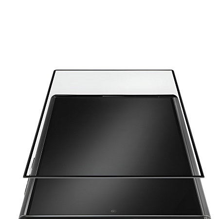 Uniq Glass Screen Protector Optix Vivid Clear for Samsung S24FE, Black