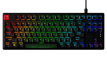 Клавиатура HyperX Alloy Origins Core PBT, Проводное, Чёрный