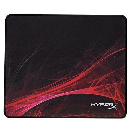 Игровой коврик для мыши HyperX FURY S Pro Speed Edition, Medium, Чёрный/Красный 