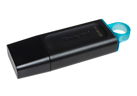 USB Flash накопитель Kingston DataTraveler Exodia, 64Гб, Черный/Синий