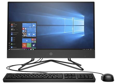 HP AIO 205 G4 Black (23.8" FHD IPS AMD Ryzen 3 3250U 2.6-3.5GHz, 8GB, 256GB, DVD-RW, DOS)