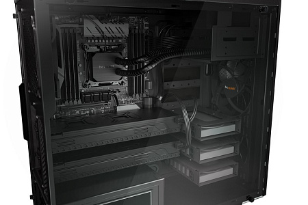 Case ATX be quiet! Pure Base 600, w/o PSU, 120 & 140mm, Fan controller, Tempered Glass, Insulation m