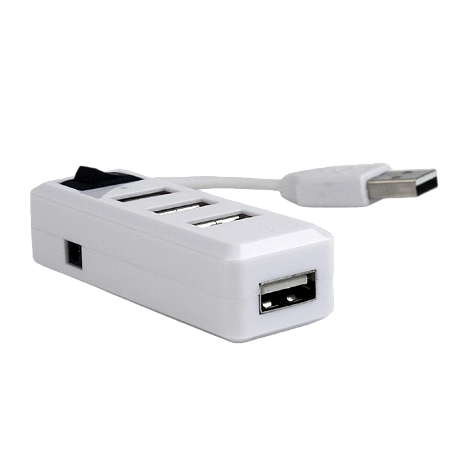 USB 2.0 Hub 4-port Gembird "UHB-U2P4-21", White