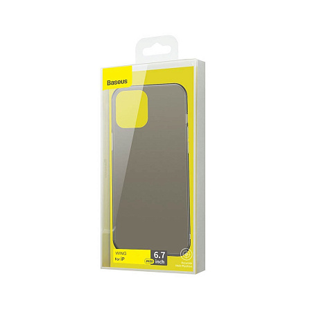 Baseus Case TPU Wing iPhone 12 Pro Max 2020, Black