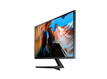 31.5" SAMSUNG U32J590UQI, Black, VA, 3840x2160, 60Hz, FreeSync, 4ms, 270cd, MegaDCR, HDMI+DP