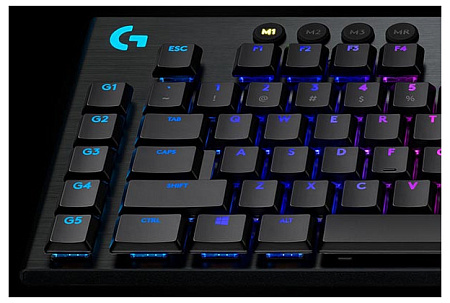 Gaming Wireless Keyboard Logitech G915, Mechanical, Ultra thin, GL Tactile, Aluminum, Media сontrols Gaming Wireless Keyboard Logitech G915, Mechanical, Ultra thin, GL Tactile, Aluminum, Media сontrols