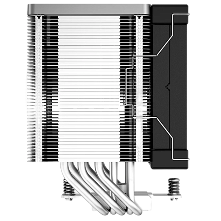 AC Deepcool "AK500" (≤31.5dB, 500-1850RPM, 68.99 CFM, 120mm, 240W, 5x6mm, 1040g.)