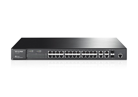 24-port 10/100Mbps Switch TP-LINK "TL-SL3428", 2-port 10/100/1000Mbps, 2xSFP slot,Web/SNMP managemet 24-port 10/100Mbps Switch TP-LINK "TL-SL3428", 2-port 10/100/1000Mbps, 2xSFP slot,Web/SNMP managemet