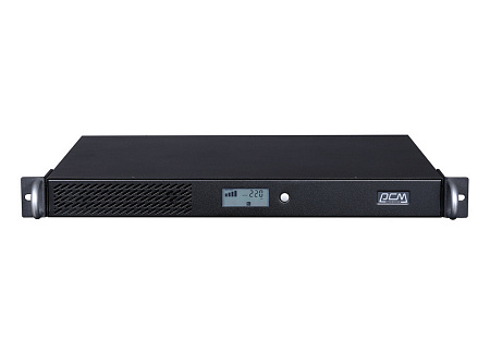 UPS PowerCom SPR-700, 700VA/560W, Tower/Rack 1U, Smart Line Int.,Sinewave, LCD, AVR, USB, SNMP, 6xIE