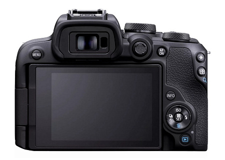 Беззеркальный фотоаппарат Canon EOS R10 + RF-S 18-45 IS STM & Adapter, Чёрный