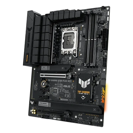 Материнская плата ASUS TUF GAMING B760-PLUS WIFI, LGA1700, Intel B760, ATX Материнская плата ASUS TUF GAMING B760-PLUS WIFI, LGA1700, Intel B760, ATX