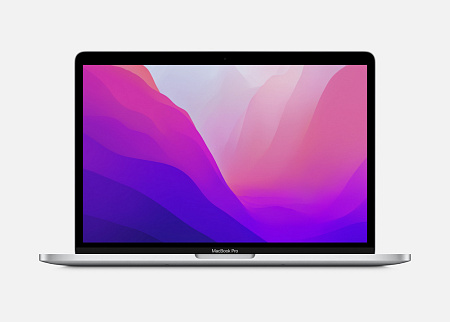 Ноутбук 13,3" Apple MacBook Pro 13 A2338, Серебристый, M2 with 8-core CPU and 10-core GPU, 8Гб/512Гб, macOS Monterey Ноутбук 13,3" Apple MacBook Pro 13 A2338, Серебристый, M2 with 8-core CPU and 10-core GPU, 8Гб/512Гб, macOS Monterey