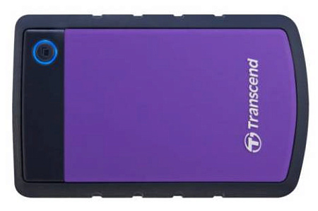 Внешний портативный жесткий диск Transcend StoreJet 25H3P, 2 ТБ, Purple (TS2TSJ25H3P)