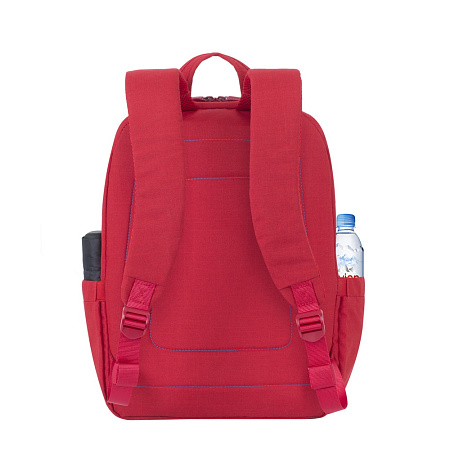 Backpack Rivacase 7560, for Laptop 15,6" & City bags, Canvas Red