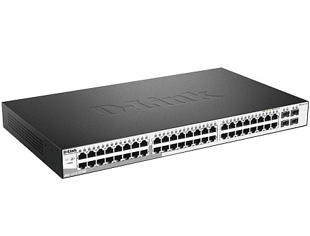 48-port 10/100/1000BASE-T, D-Link DGS-1210-52/ME/A1A
