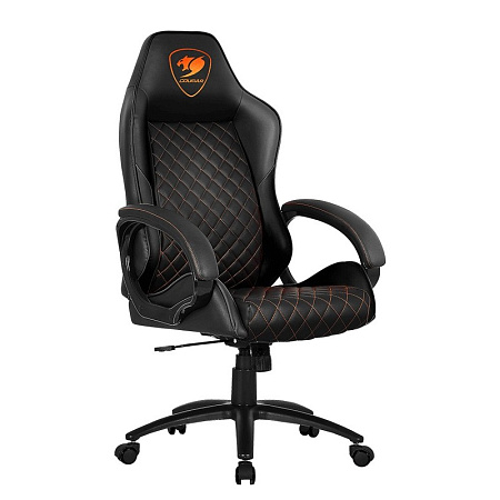 Gaming Chair Cougar FUSION Black, User max load up to 120kg / height 145-180cm