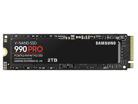 .M.2 NVMe SSD 2.0TB Samsung 990 PRO [PCIe 4.0 x4, R/W:7450/6900MB/s, 1400K/1550K IOPS, 1.2PB, 3DTLC]