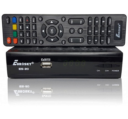 Тюнер EUROSKY ES-20 T-2, samsun ,vesta ,hisense,lg,voltus,крепление для телевизора