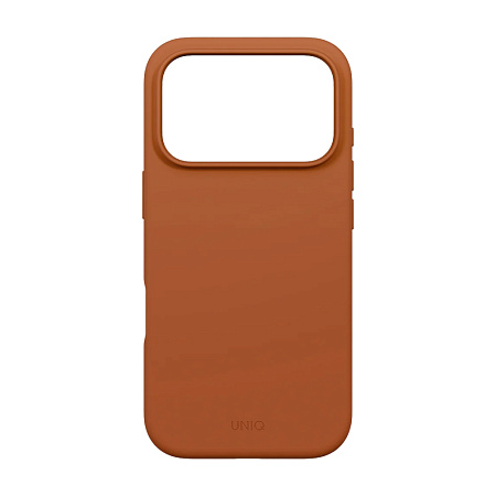 Uniq Case for iPhone 17 Pro Max (2025) 6.9 Hybrid Magclick Lino, Sunset Orange