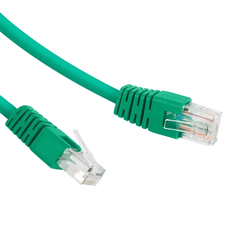  3m, Patch Cord  Green, PP12-3M/G, Cat.5E, Cablexpert, molded strain relief 50u" plugs