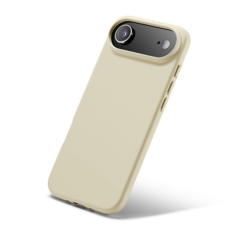 WOO Case Liquid Silicone iPhone 17 Air, Beige WOO Case Liquid Silicone iPhone 17 Air, Beige