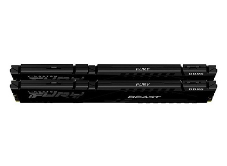 .32GB DDR5-5600MHz  Kingston FURY Beast (Kit of 2x16GB)  (KF556C40BBK2-32), CL40-40-40, 1.25V, Black