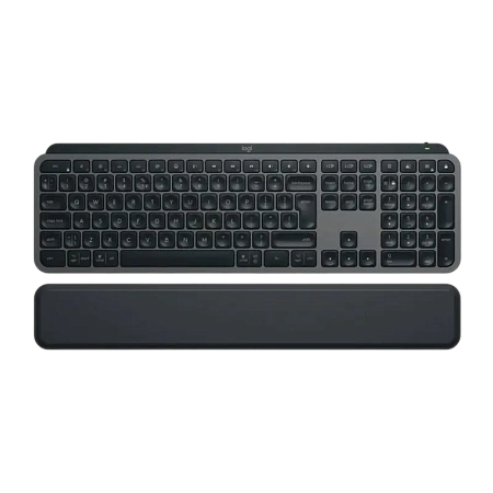 Клавиатура Logitech MX Keys S Plus, Проводное / беспроводное, Графитовый