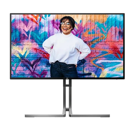27" Профессиональный монитор AOC U27U3CV, IPS 3840x2160 4K UHD, Чёрный