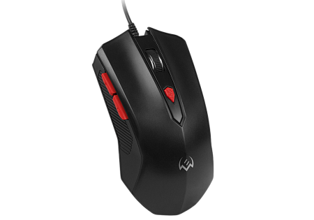 Клавиатура, мышь и коврик для мыши SVEN GS-9000, Проводное, Черный/Красный