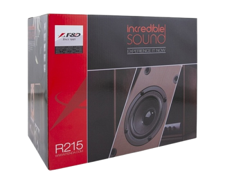Speakers F&D R215 Black, 6W, 62dB
