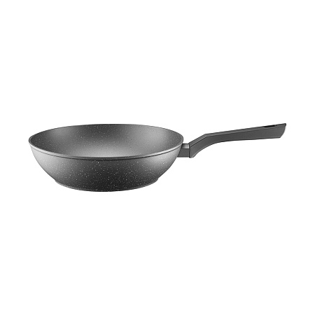 Ambiton, Wok, Silverstone, 28 Cm, Qualum Basic Stone, Aluminium