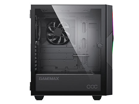 Case ATX GAMEMAX Typhoon COC, w/o PSU, 0.5mm, 1x120mm ARGB, 4xARGB strips, ARGB Hub, Front Mesh, TG, Case ATX GAMEMAX Typhoon COC, w/o PSU, 0.5mm, 1x120mm ARGB, 4xARGB strips, ARGB Hub, Front Mesh, TG,