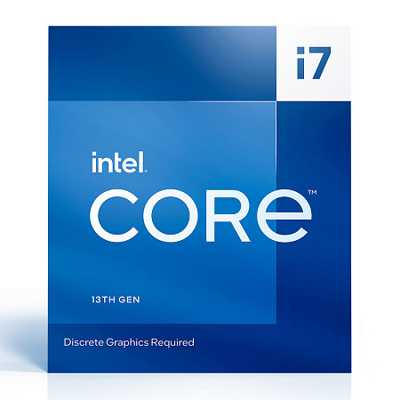 CPU Intel Core i7-13700F 2.1-5.2GHz (8P+8E/24T, 30MB,S1700,10nm, No Integ. Graphics,65W) Box CPU Intel Core i7-13700F 2.1-5.2GHz (8P+8E/24T, 30MB,S1700,10nm, No Integ. Graphics,65W) Box