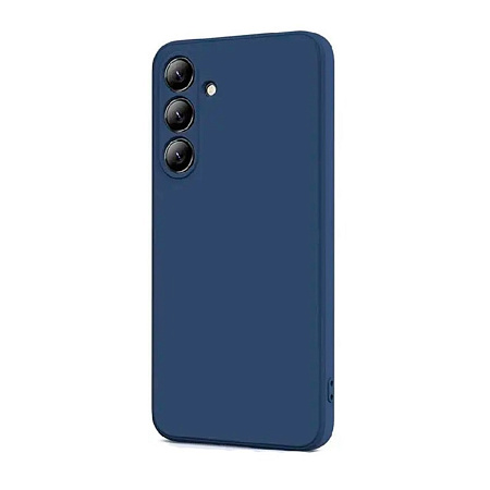 WOO Case Liquid Silicone Samsung A55 5G, Blue WOO Case Liquid Silicone Samsung A55 5G, Blue