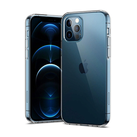 Helmet Case TPU Soft iPhone 12 Pro Max, Clear