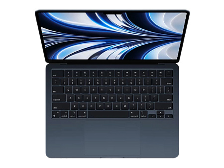 Ноутбук 13,6" Apple MacBook Air A2681, Midnight, M2 with 8-core CPU and 10-core GPU, 8Гб/512Гб, macOS Monterey