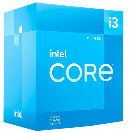 CPU Intel Core i3-12100F 3.3-4.3GHz (4P+0E/8T,12MB, S1700, 10nm, No Integ, Graphics, 58W) Box