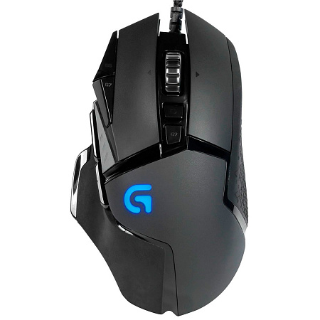 Gaming Mouse Logitech G502 Hero, 25, 6k dpi, 11 buttons, 400IPS, 40G, 121g+18g, 10000Hz, Ergonomic, 