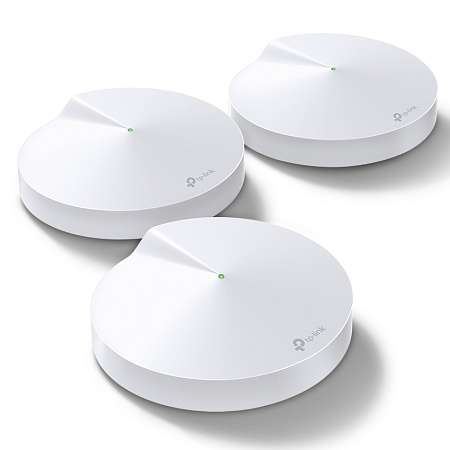 Whole-Home Mesh Dual Band Wi-Fi AC System TP-LINK, "Deco M5(3-pack)", 1300Mbps, MU-MIMO, Gbit, BT Whole-Home Mesh Dual Band Wi-Fi AC System TP-LINK, "Deco M5(3-pack)", 1300Mbps, MU-MIMO, Gbit, BT