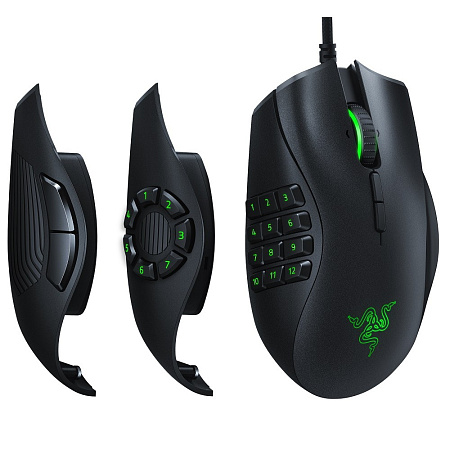 Gaming Mouse Razer Naga Trinity, 16k dpi, 19 buttons, 50G, 450IPS, 120g, Mech.SW, On-Board Memory, R