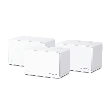 Whole-Home Mesh Dual Band Wi-Fi 6 System MERCUSYS, "Halo H80X(3-pack)", 3000Mbps, MU-MIMO,Gbit Ports