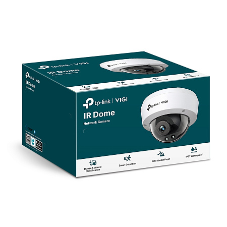 TP-Link Dome Outdoor Network Camera, "VIGI C230I", 4mm, 3MP, IK10, IP67, PoE