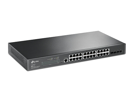 24-port 10/100/1000Mbps Switch TP-LINK "SG3428",4xSFP expansion slot 24-port 10/100/1000Mbps Switch TP-LINK "SG3428",4xSFP expansion slot